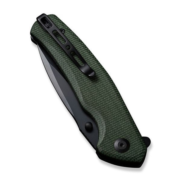 Ніж складаний туристичний Sencut Slashkin, (8.8 см) D2 / Micarta зелений 64373 фото