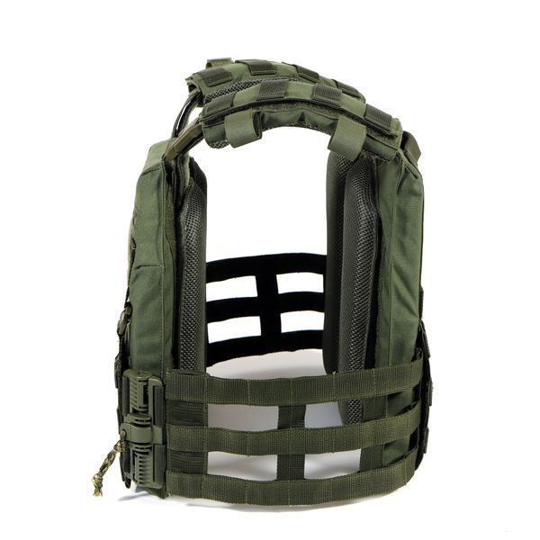 Плитоноска СІЧ с быстрым сбросом олива (PLATE CARRIER) МОЛЛИ PL-011 фото