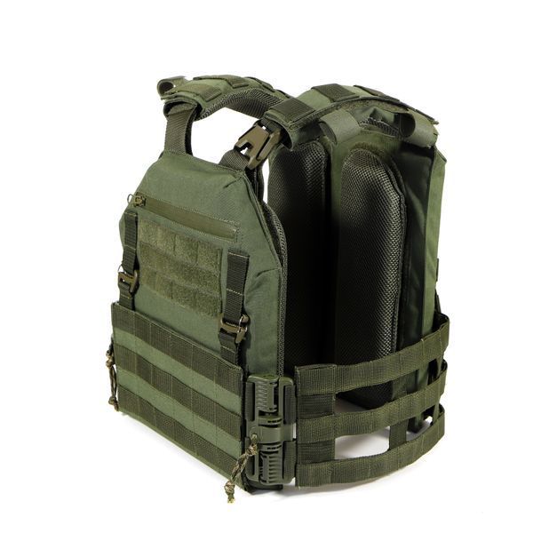 Плитоноска СІЧ с быстрым сбросом олива (PLATE CARRIER) МОЛЛИ PL-011 фото