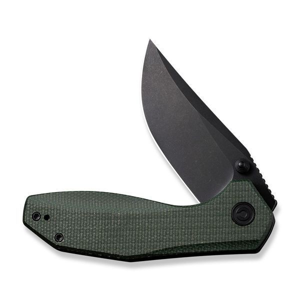 Ніж складаний кишеньковий Civivi ODD 22, (7.5 см) 14C28N / Micarta зелений 62710 фото
