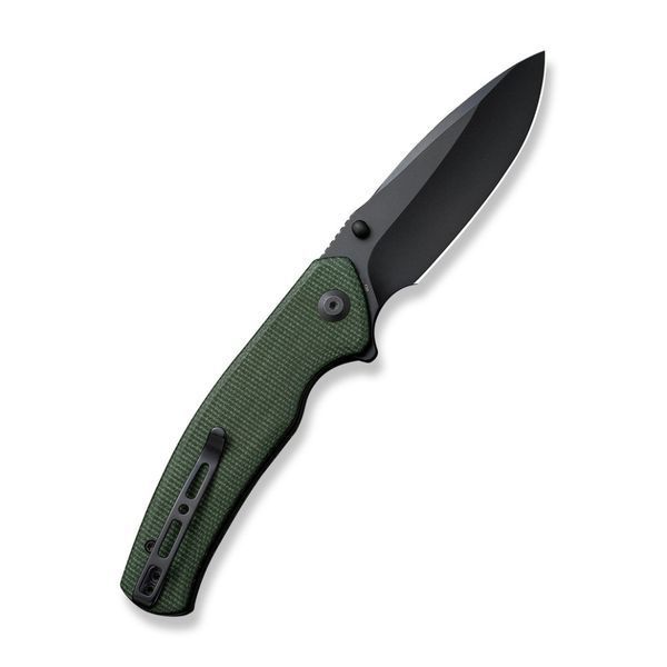 Ніж складаний туристичний Sencut Slashkin, (8.8 см) D2 / Micarta зелений 64373 фото