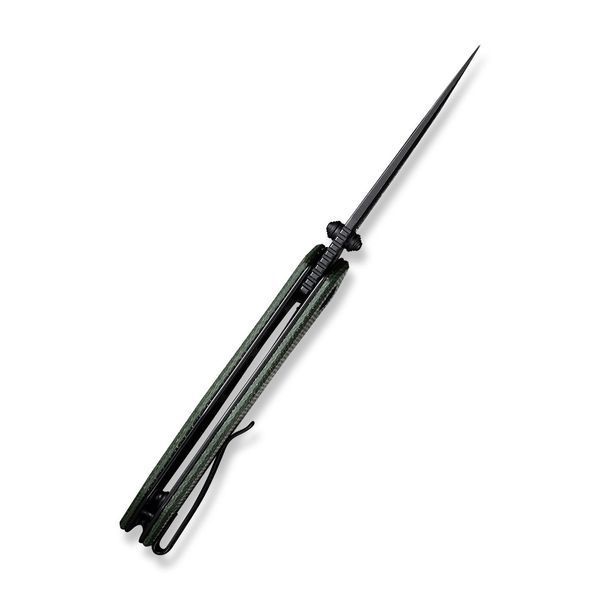Ніж складаний кишеньковий Civivi ODD 22, (7.5 см) 14C28N / Micarta зелений 62710 фото