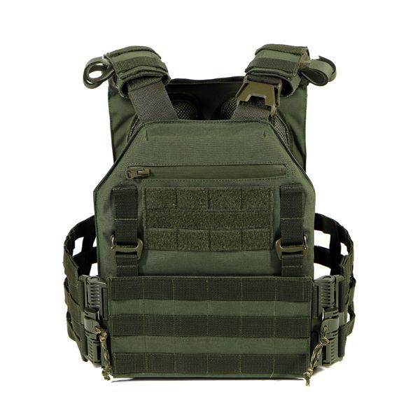 Плитоноска СІЧ с быстрым сбросом олива (PLATE CARRIER) МОЛЛИ PL-011 фото