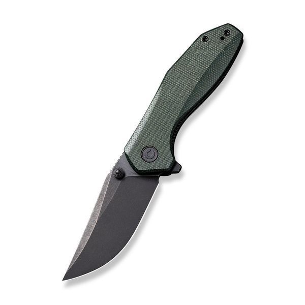 Ніж складаний кишеньковий Civivi ODD 22, (7.5 см) 14C28N / Micarta зелений 62710 фото