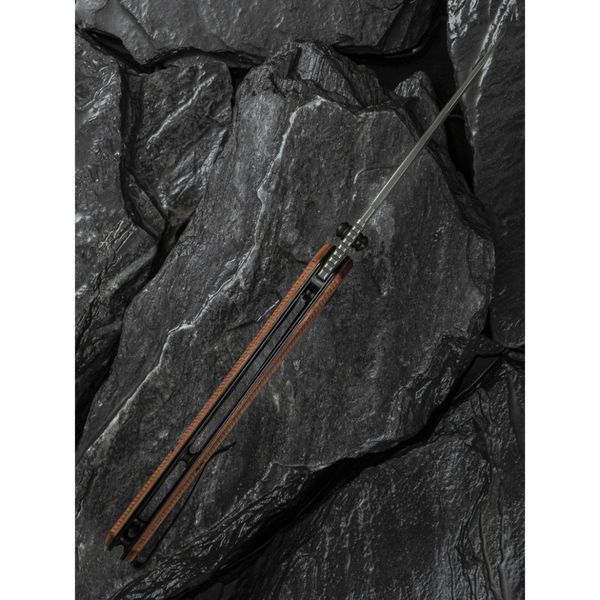 Ніж складаний туристичний Civivi Photonix, (9.4 см) Damascus / Guibourtia Wood 69315 фото