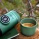 Портативна еспресо-кавоварка Wacaco Nanopresso зелена з чохлом 69049 фото 4