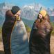 Спальник з натуральним пухом Naturehike Snowbird CNK2550WS014, p-р L, темно-коричневий 400 г 71466 фото 2