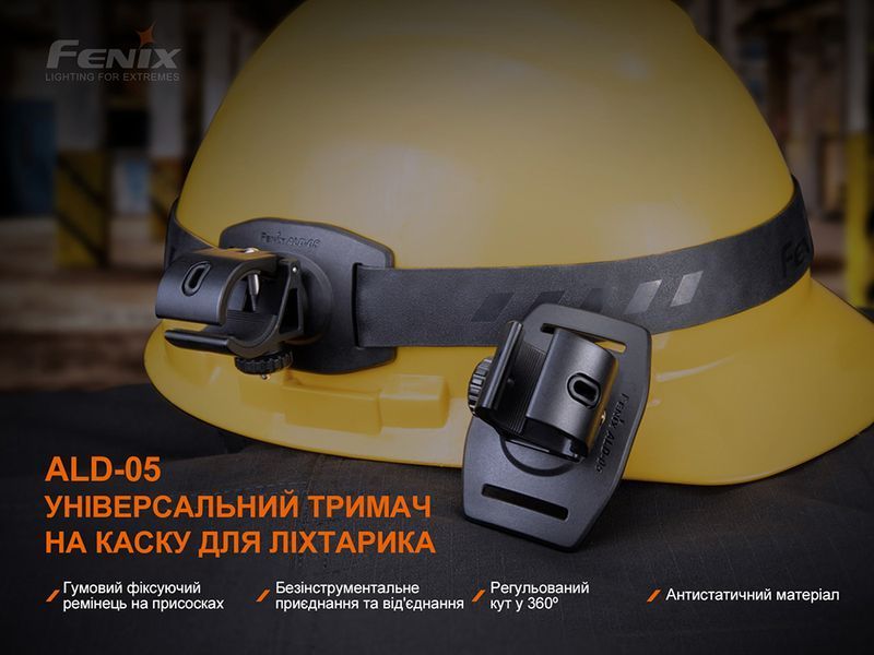 Універсальне кріплення на шолом з пов'язкою Fenix ALD-05 60562 фото