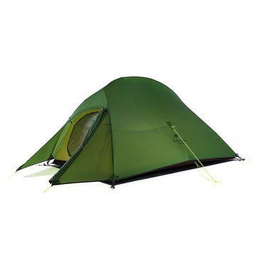 Намет надлегкий двомісний з футпринтом Naturehike Сloud Up 2 Updated NH17T001-T; 20D; темно-зелений 61649 фото