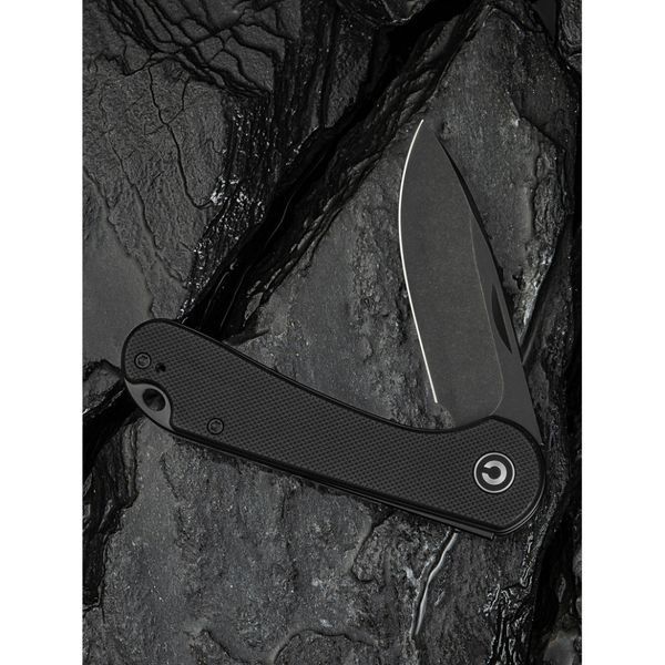 Ніж складаний Civivi Elementum Slip Joint Black C18062AJ-1 70318 фото