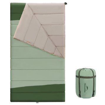 Спальний мішок двомісний Naturehike CNK2300019, зелений 71468 фото
