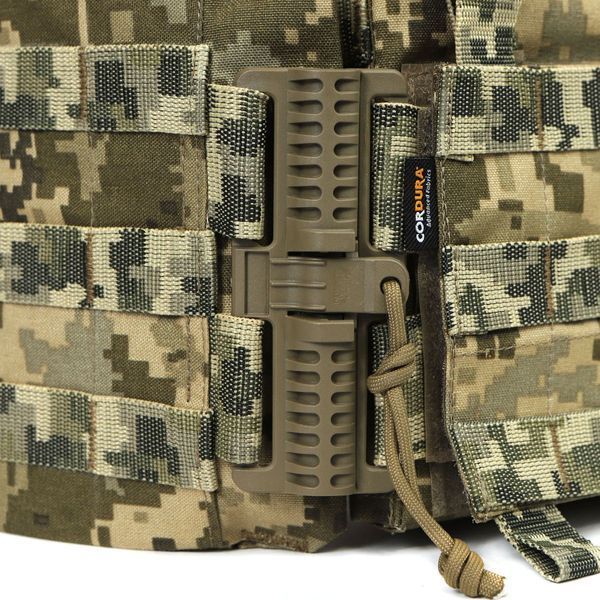 Плитоноска МІЦЬ 3.0 с быстрым сбросом пиксель (PLATE CARRIER) МОЛЛИ PZ-002 фото