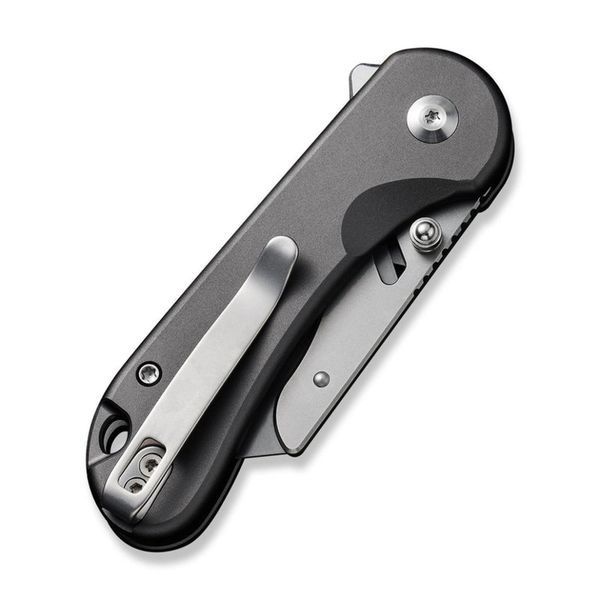Ніж трапеція складаний кишеньковий Civivi Elementum Utility, (5.8 см) 6Cr13 / Aluminum сірий 67377 фото