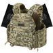 Плитоноска МІЦЬ 3.0 с быстрым сбросом пиксель (PLATE CARRIER) МОЛЛИ PZ-002 фото 1