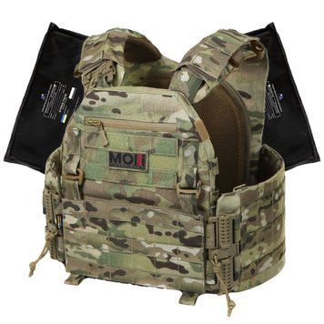 Плитоноска МІЦЬ 3.0 с баллистической защитой, MultiCam (PLATE CARRIER) МОЛЛИ PZ-006 фото