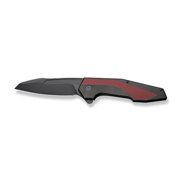 Ніж складаний туристичний Civivi Hypersonic, (9.4 см) 14C28N / Steel & G10 чорно-бордовий 66229 фото