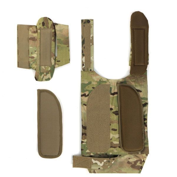 Плитоноска МІЦЬ 3.0 с баллистической защитой, MultiCam (PLATE CARRIER) МОЛЛИ PZ-006 фото