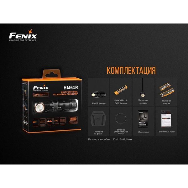 Мультиліхтар Fenix HM61R 47686 фото