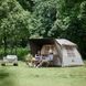 Намет з навісом Naturehike Village CNK2300ZP021, коричневий великий 65740 фото 6