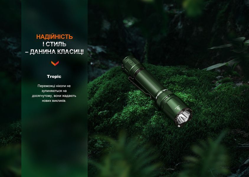 Ліхтар тактичний Fenix TK20R UE, сірий 63160 фото
