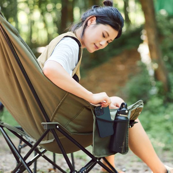 Стілець складаний Naturehike CNK2450JJ020, оливковий зелений 69524 фото