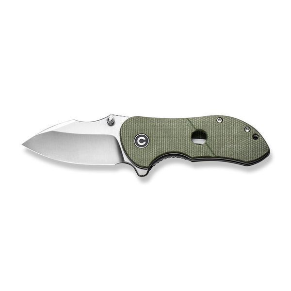 Ніж складаний кишеньковий Civivi Gordo, (6.4 см) D2 / Micarta оливковий 66230 фото