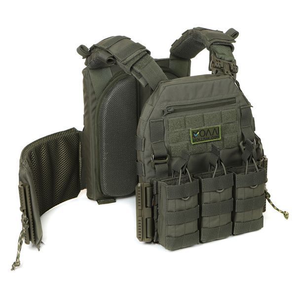 Плитоноска МІЦЬ 2.0 с функцией быстрого сброса Ranger Green (PLATE CARRIER) МОЛЛИ PL-023 фото