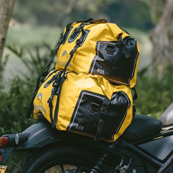 Водонепроникна дорожня сумка Naturehike CNK2450XB015; 60 л; жовта 69534 фото