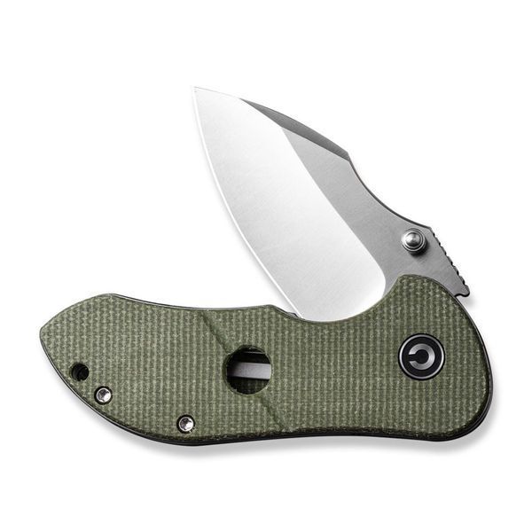 Ніж складаний кишеньковий Civivi Gordo, (6.4 см) D2 / Micarta оливковий 66230 фото