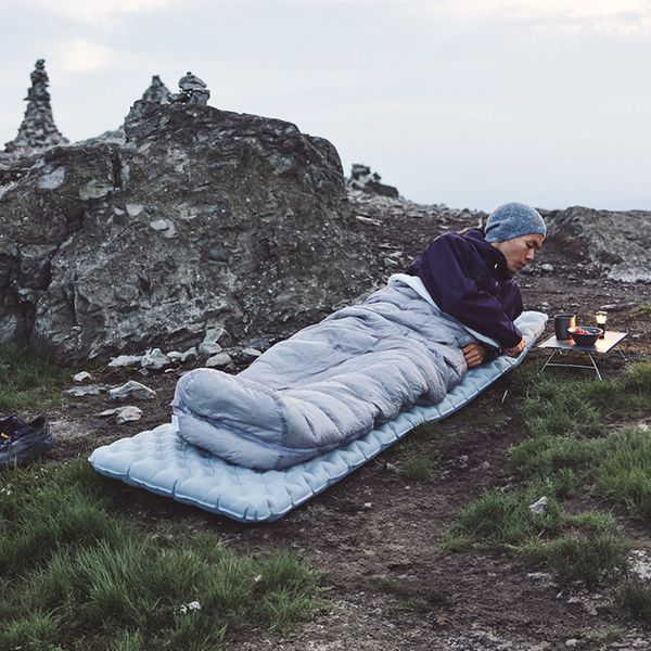 Матрац надувний одномісний UL Naturehike CNK2450WS012; 196*64; сірий 70898 фото