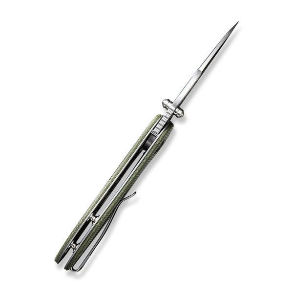Ніж складаний кишеньковий Civivi Gordo, (6.4 см) D2 / Micarta оливковий 66230 фото