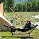 Гамак розкладний одномісний Naturehike Outdoor Folding Hammock NH20JJ011; 300D Oxford; чорний 57637 фото 5