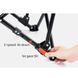 Стілець складаний Naturehike CNK2450JJ020, оливковий зелений 69524 фото 8