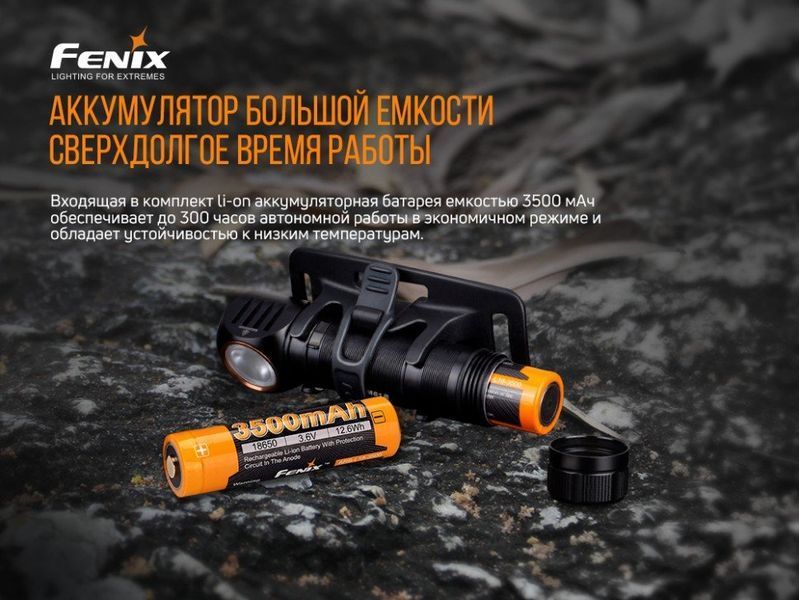 Ліхтар налобний Fenix HM61R + Складний ніж Ruike S22 Зелений 57630 фото