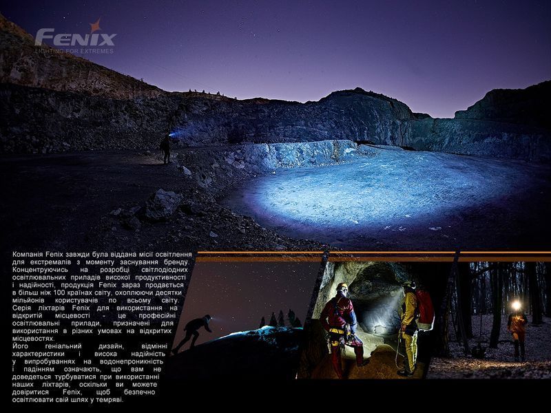 Ліхтар налобний Fenix HP16R 54517 фото