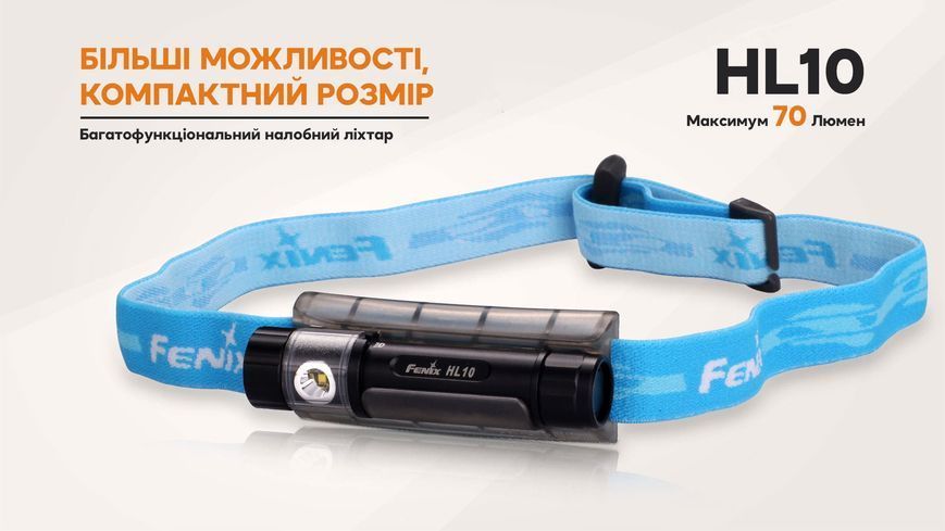 Ліхтар налобний Fenix HL10 black 61346 фото