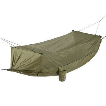 Гамак одномісний з москітною сіткою Naturehike NH22DC004; 210T polyester; темно-зелений 62924 фото