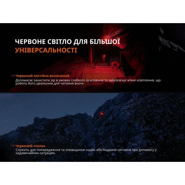 Ліхтар налобний Fenix HL12R V2.0 фіолетовий 69980 фото