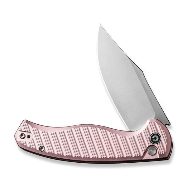 Ніж складаний туристичний Civivi Stormhowl, (8.4 см) Nitro-V / Aluminum рожевий 66272 фото