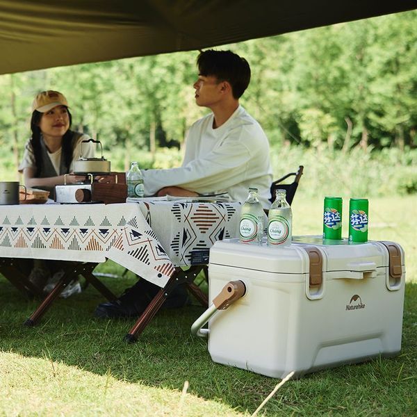 Туристичний холодильник Naturehike CNH22CJ10001; 45 л; бежевий 65797 фото