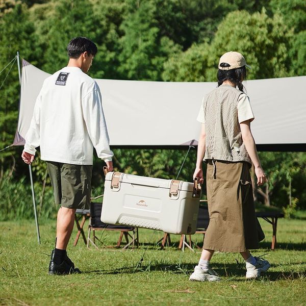 Туристичний холодильник Naturehike CNH22CJ10001; 45 л; бежевий 65797 фото