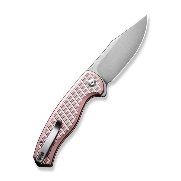 Ніж складаний туристичний Civivi Stormhowl, (8.4 см) Nitro-V / Aluminum рожевий 66272 фото