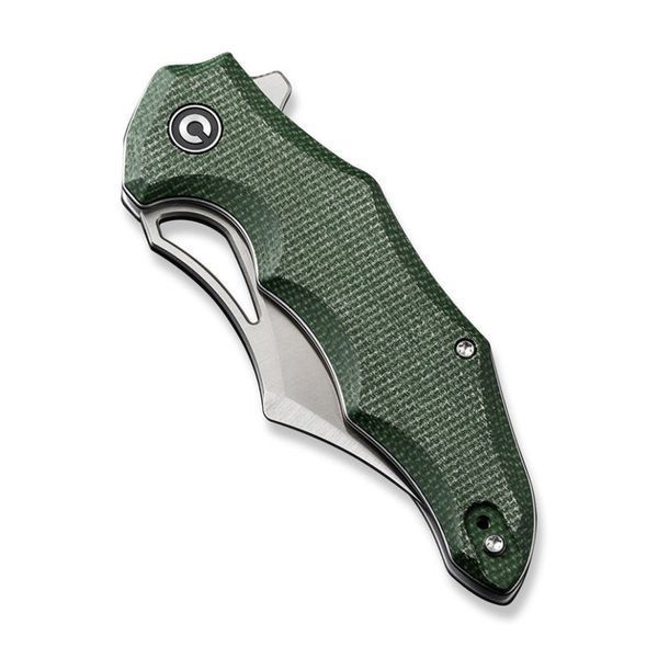 Ніж складаний кишеньковий Civivi Chiro, (7.9 см) 14C28N / Micarta темно-зелений 70295 фото