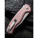 Ніж складаний туристичний Civivi Stormhowl, (8.4 см) Nitro-V / Aluminum рожевий 66272 фото 14