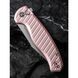 Ніж складаний туристичний Civivi Stormhowl, (8.4 см) Nitro-V / Aluminum рожевий 66272 фото 13