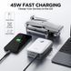 УМБ Litheli Power Bank SE 10000 mAh; 45 W; 2А; Fast Charge (U20BY10-0U000) 71259 фото 4