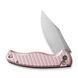 Ніж складаний туристичний Civivi Stormhowl, (8.4 см) Nitro-V / Aluminum рожевий 66272 фото 22