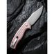 Ніж складаний туристичний Civivi Stormhowl, (8.4 см) Nitro-V / Aluminum рожевий 66272 фото 11