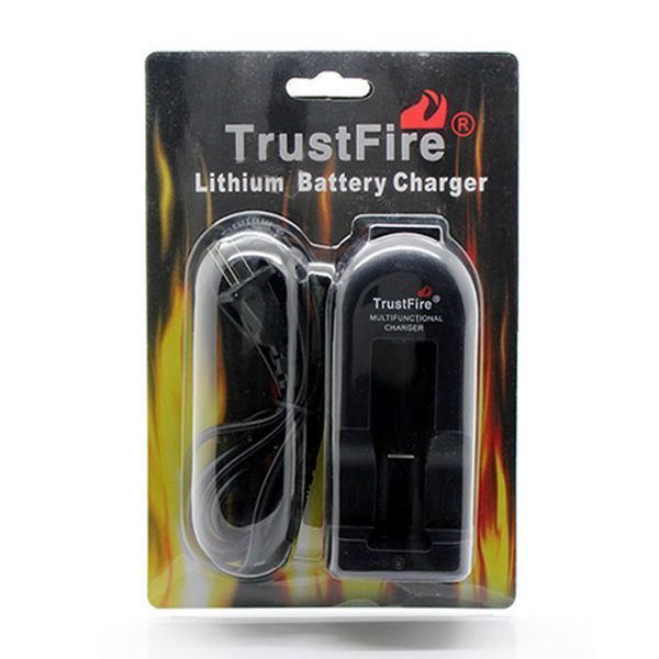 Зарядний пристрій маленький 1*18650 16340 Trustfire 44813 фото