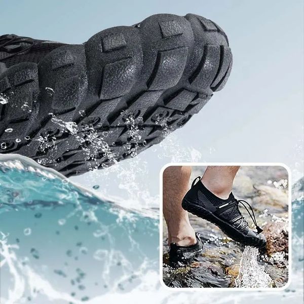 Швидковисихаючі сітчасті черевики Naturehike CYY2321IA010; розмір 43-44; чорні 63667 фото
